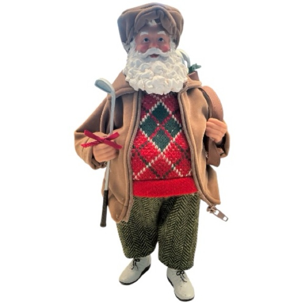 Golfing Santa